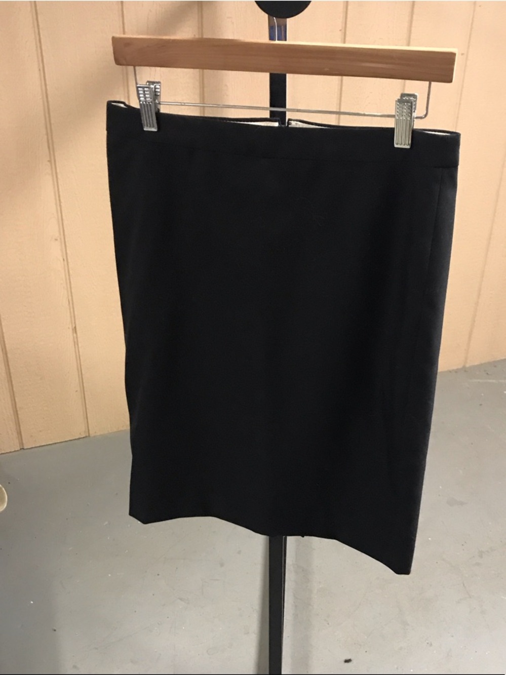 J. Crew Black Pencil Skirt